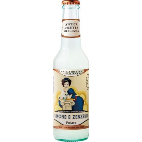 Bibita al succo naturale dei Limoni di Sicilia ed estratto di Zenzero Antica Ricetta Siciliana 27,5 cl.