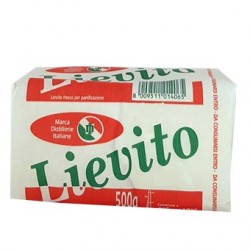 Lievito di birra Fresco gr. 500 per pizza pane e dolci info@thegoodofitaly.com